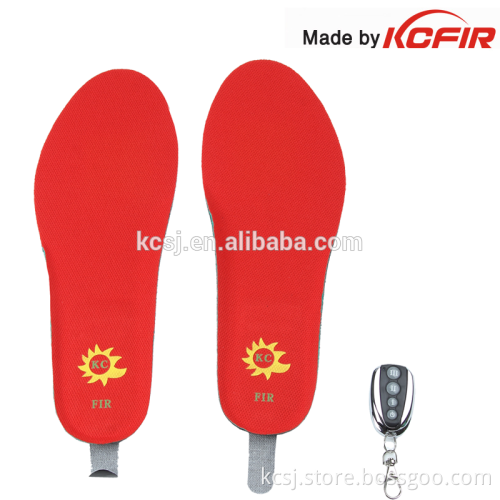 Winter footwarmer wireless rechargeable heated shoe insoles